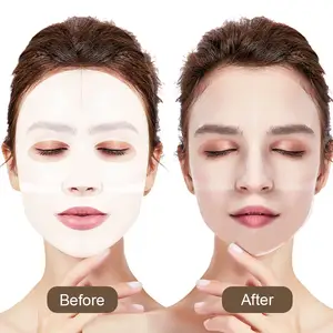 Wholesale Price Skin Care Hyaluronic Acid Functional Moisturizing Absorbable Collagen Facial Lifting Enzyme Tissue Sheet Mask