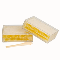 Nid d'abeille 100% comestible, tout naturel, nid d'abeille brut gastronomique sans additifs, sans conservateurs, nid d'abeille d'acacia hongrois