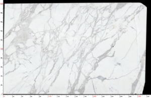 Dalles de marbre blanc Calacatta poli naturel de luxe, 18 mm et 20 mm, coupées sur mesure pour comptoirs de cuisine, revêtements muraux et de sol - Product Image 4