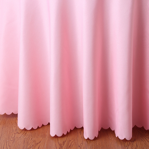 <span class=keywords><strong>Nappe</strong></span> Ronde Personnalisable à Motif Uni en Tissu Décoratif pour la Maison – Grande Vente - Product Image 3