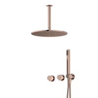 Robinet de salle de bain multifonctionnel avec jet de pluie, mitigeur de pluie, ensemble de robinets, pomme de douche, système de douche de pluie doré