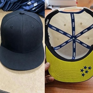 Gorras de Béisbol de Alta Calidad con 6 Paneles, Visera Plana, MOQ Bajo, Etiquetas OEM, Estilo Hip <span class=keywords><strong>Hop</strong></span>, 3D Puff, Ajustables, Bordadas y Personalizadas - Product Image 5