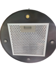 <span class=keywords><strong>Hotte</strong></span> de cuisine Island Range Villa, cuisine ouverte commerciale, <span class=keywords><strong>noire</strong></span>, <span class=keywords><strong>cylindrique</strong></span>, aspiration supérieure, ventilation silencieuse, 110 V, cheminée de cuisine - Product Image 5