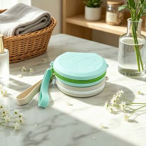 Factory Direct Fashion Soft Silicone Mini Coin Purse With Zipper <b>Wrist</b> <b>Strap</b> Water Resistant Unisex for Daily Use - Product Image 1