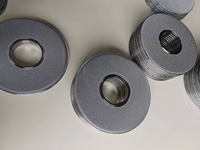 Disque filtrant CFYT avec filtration de la mélange polymère, structure poreuse sinterisée, certifié ISO9001:2008, résistant à la corrosion, haute résistance