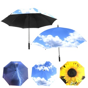 Wholesale Promotional Custom Logo Shenzhen Golf <b>Umbrella</b> for Golf Tournaments & Corporate Gifts - Product Image 1