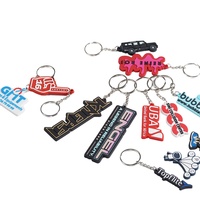 Llavero de PVC Personalizado 2D/3D, Llaveros de PVC Suave con Logotipo Personalizado para Regalos Promocionales