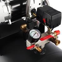 Compresseur d'Air Silencieux 120L/200L Sans Huile Professionnel Usine 220V 380V 1500W*4 Moteur à Gaz Portable Refroidi par Air