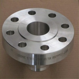 Bride en acier au carbone 1in 2 "1500lb Class 150 300 # Rf Rtj Sch 160 A105n Be A182-F304/304l Dual <span class=keywords><strong>Gr</strong></span> 125-250 Aarh Asme B16.5 WN - Product Image 5