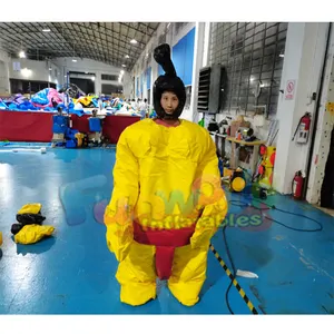 Wholesale sumo suit for kids and adult funny inflatable sumo games inflatable fighting games with high quality
