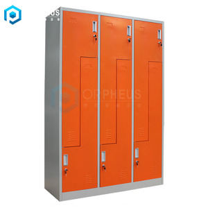 Tủ Quần Áo Đựng Đồ Thay Đổi Hình Dạng Z <span class=keywords><strong>L</strong></span> 6 Ngăn Tủ Quần Áo Phòng Tập Thể Dục Trường Học Bằng Kim Loại - Product Image 1