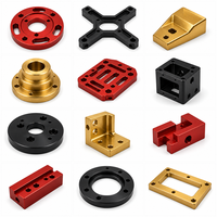 Pièces usinées CNC sur mesure en aluminium anodisé et acier inoxydable, usinage de précision, tournage, électroérosion à fil, fabrication OEM