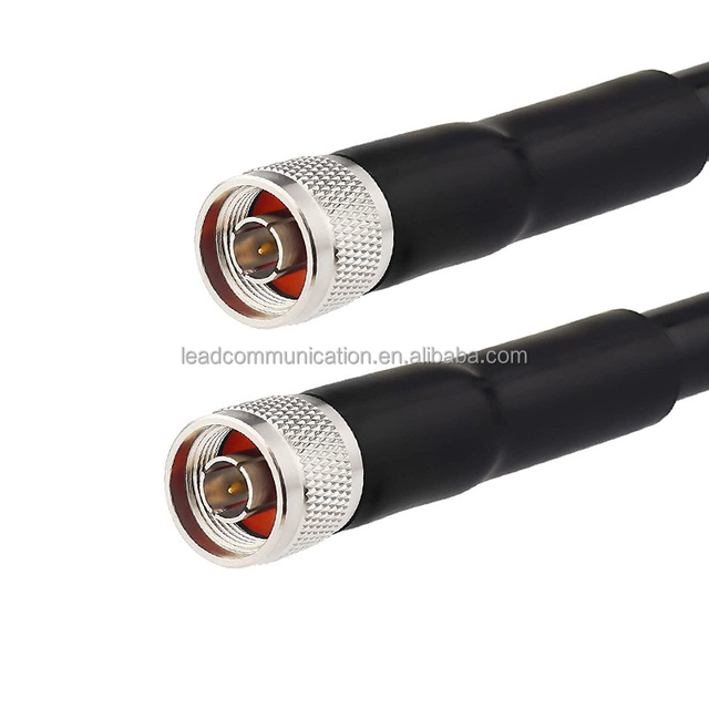N-Type Straight Plug to N-Type Straight Plug LMR400 Coaxial Cable for 3G 4G GPS WiFi Antenna Communication Cables
