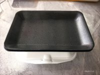 Machine automatique de formage de boîtes alimentaires en mousse PS, contrôlée par PLC, avec pompe, moteur, poinçonnage et découpe, haute productivité, écologique et jetable