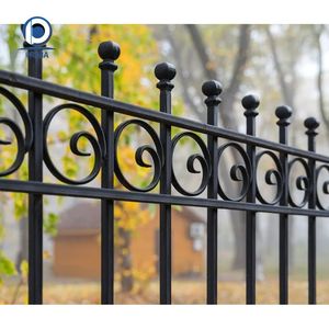 Puerta Doble de Hierro Forjado de Diseño Americano de Lujo, Puerta de Entrada Principal de Seguridad, Puerta de Seguridad, Marca PRIMA, Más Vendida - Product Image 5