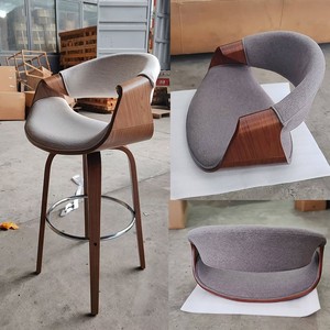 Nouvelles chaises <span class=keywords><strong>de</strong></span> salle à manger industrielles modernes pour cuisine, café, restaurant, bar, tabourets en bois - Product Image 4