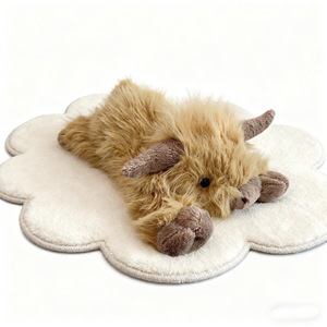 Nouvelle <span class=keywords><strong>Peluche</strong></span> Vache des Highlands Écossais 2026 – Jouet en <span class=keywords><strong>Peluche</strong></span> Vache Réaliste, Doux et <span class=keywords><strong>Cuddly</strong></span>, Vente Chaude, Jouet de Ferme - Product Image 2