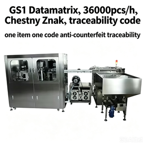 Máquina de Marcado Láser UV de Alta Velocidad GS1 DataMatrix, 36000 piezas/H, Rastreo Anti-Falsificación para Plantas Embotelladoras de Agua Potable - Product Image 1