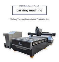 Máquina enrutadora de madera CNC de banco de trabajo grande 1325 de alta precisión para tablero de densidad de tablero de madera