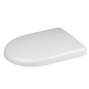 Couvercle de toilette antibactérien au design personnalisé en forme de D à dégagement rapide avec couvercle enveloppant incurvé siège de toilette - Product Image 3