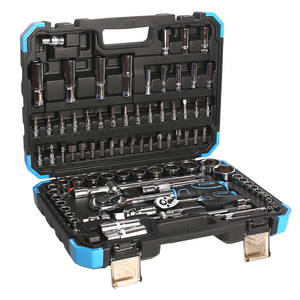 FIXTEC Juego de Llaves de Tubo de 94 Piezas de 1/4" y 1/2" en Estuche, Herramientas Automotrices para Mecánico FHST2094 - Product Image 3