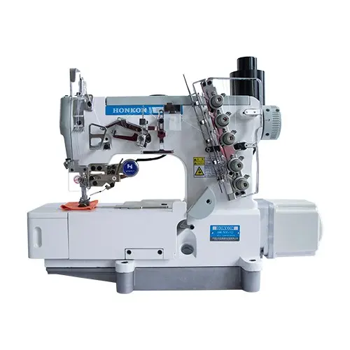 HK-500-01D direct drive high speed interlock sewing machine adopt small size servo motor excellent sewing machine