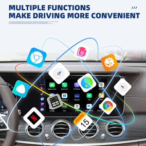 Carplay inalámbrico Ai Box Android 12 navegación automática para VW Toyota Kia Mazda Citroen Peugeot Netflix YouTube <span class=keywords><strong>Spotify</strong></span> - Product Image 5