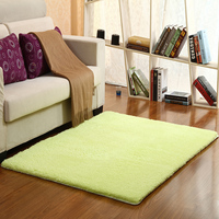 Vente en gros de tapis en peluche pelucheux violet tapis décoratif à poils coupés pour chambre et salon tapis doux pour la maison camping et prière