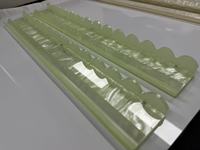 Jeu de tuiles de mahjong modernes en acrylique Garden Glow, design Matcha Pearl, pliable, luxe, 160 pièces, pour les soirées de jeu en famille