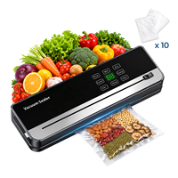 75kPa 120W 30cm 4L/min 8 Modes ecran tactile scellage multi-sacs commercial machine sous vide soudeuse emballage alimentaire