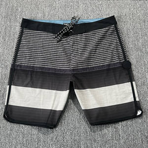Venta al por mayor de secado rápido Boardshorts playa corto Spandex/poliéster bañadores playa pantalones cortos Casual hombres Pantalones - Product Image 1