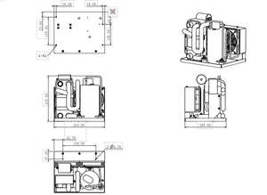 CNC Router Fiber lazer soğutma Peltier + kompresör hibrid soğutma sistemi enerji tasarrufu hassas Chiller - Product Image 3