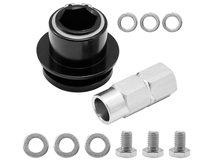 Accouplement de moyeu métallique usiné CNC sur mesure, adaptateur de bride d'arbre