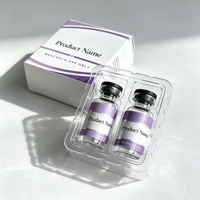 Boîte en carton magnétique personnalisée pour 10 flacons de 3 ml, 5 ml, 10 ml – Emballage cadeau pour flacons de peptides