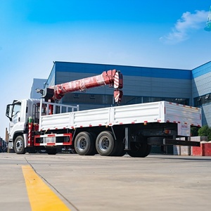 รถบรรทุกติดเครน ISUZU Giga 6x4 ขนาด 12 ตัน แบบบูมตรงยืดหดได้ ขาย - Product Image 3