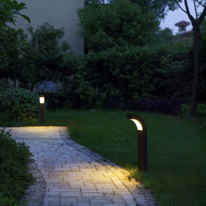 Économie <span class=keywords><strong>borne</strong></span> lumineuse led 9W 90V <span class=keywords><strong>lampe</strong></span> de jardin extérieure imperméable de pelouse pour la villa en bordure de route - Product Image 5