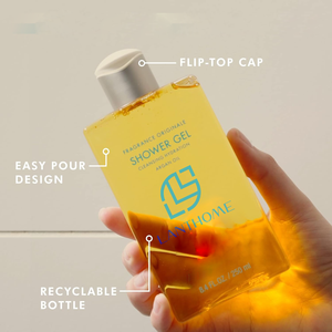 <span class=keywords><strong>Gel</strong></span> de Ducha y Jabón Corporal con Aceite de Argán de Marca Privada, Productos para Blanquear y Suavizar la Piel con Aceite de Argán y Oliva Orgánicos - Product Image 3