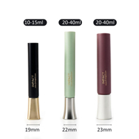 Tube Kosmetik Kosong Grosir 10ml 20ml 40ml untuk Tabir Surya Krim BB Matte Finish Kemasan Tube Plastik Tekan