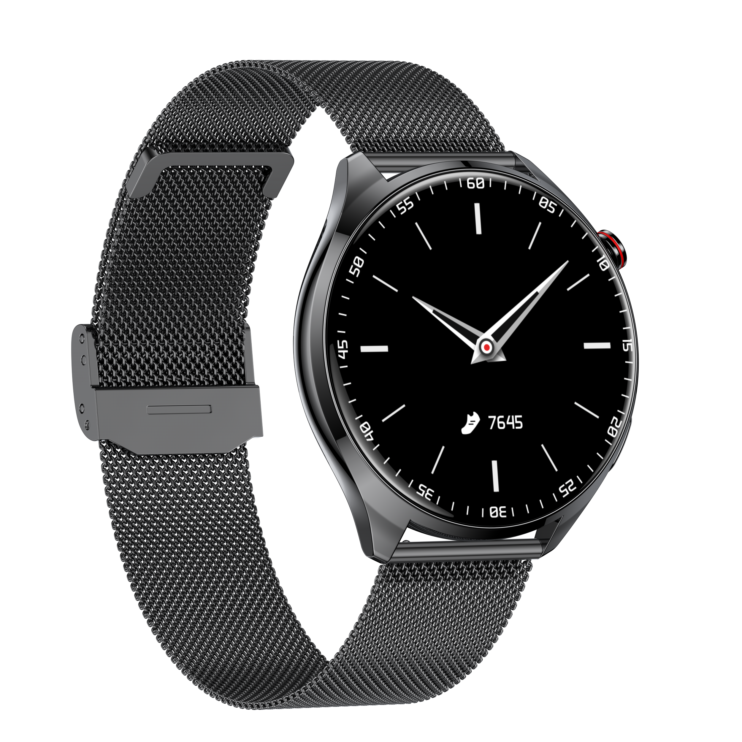 Black steel bracelet