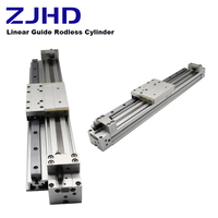 Cilindro sin vástago articulado mecánicamente ZJHD, tipo de guía lineal MYIH20-250H.