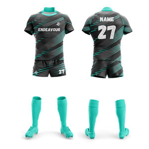 Personnalisable Fit Factory Direct Selling Rugby Jersey Durable de nouveau matériau Offre Spéciale Rugby Wear pour la compétence - Product Image 5