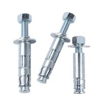 Boulon d'expansion super résistant en acier au carbone M10 M12 M14 M16 Grade 4.8 8.8 10.9 12.9 Galvanisé GB/T 22795