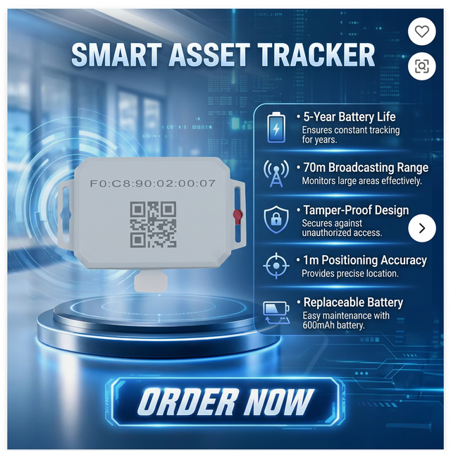 BT Beacon Asset Management Tamper-Proof Alarms Location Tracking Navigation Tags AOA Beacons Beacon Tamper-Proof Asset Tags