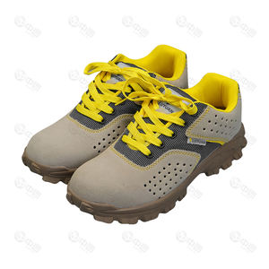 أحذية السلامة المضادة للانزلاق الأكثر مبيعًا ، راحة وأمان محسّن في موقع العمل مع معدات واقية من المواد الجلدية المتينة - Product Image 1