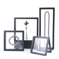 Boîte de présentation suspendue transparente en PE pour bijoux, emballage de films, boîtes à bagues, fabricant premium