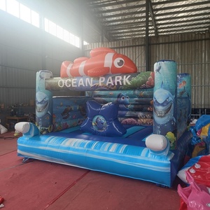 Château gonflable sur le thème <span class=keywords><strong>de</strong></span> l'Ocean Park pour enfants et adultes, <span class=keywords><strong>maison</strong></span> <span class=keywords><strong>de</strong></span> saut pour divertissement intérieur et extérieur - Product Image 5