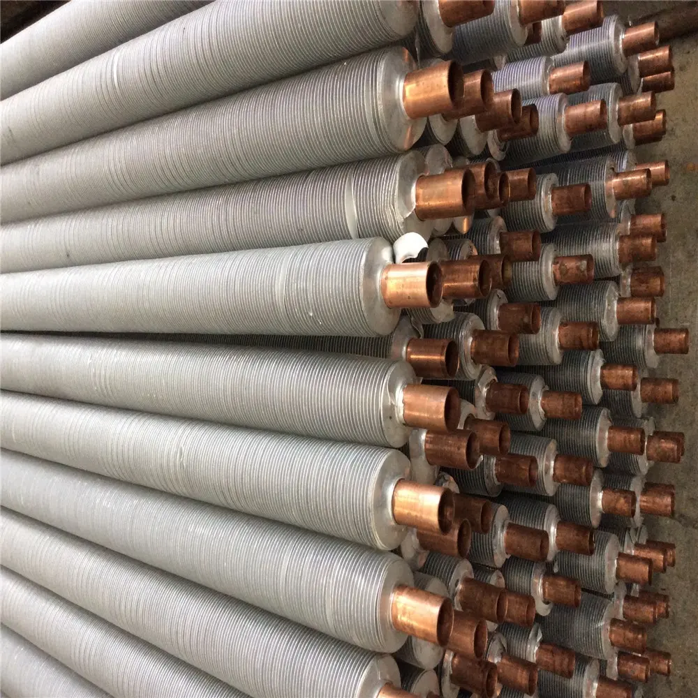 copper tube or copper tube with fins or copper fin tube for cooler and dryer and heat exchange and radiator