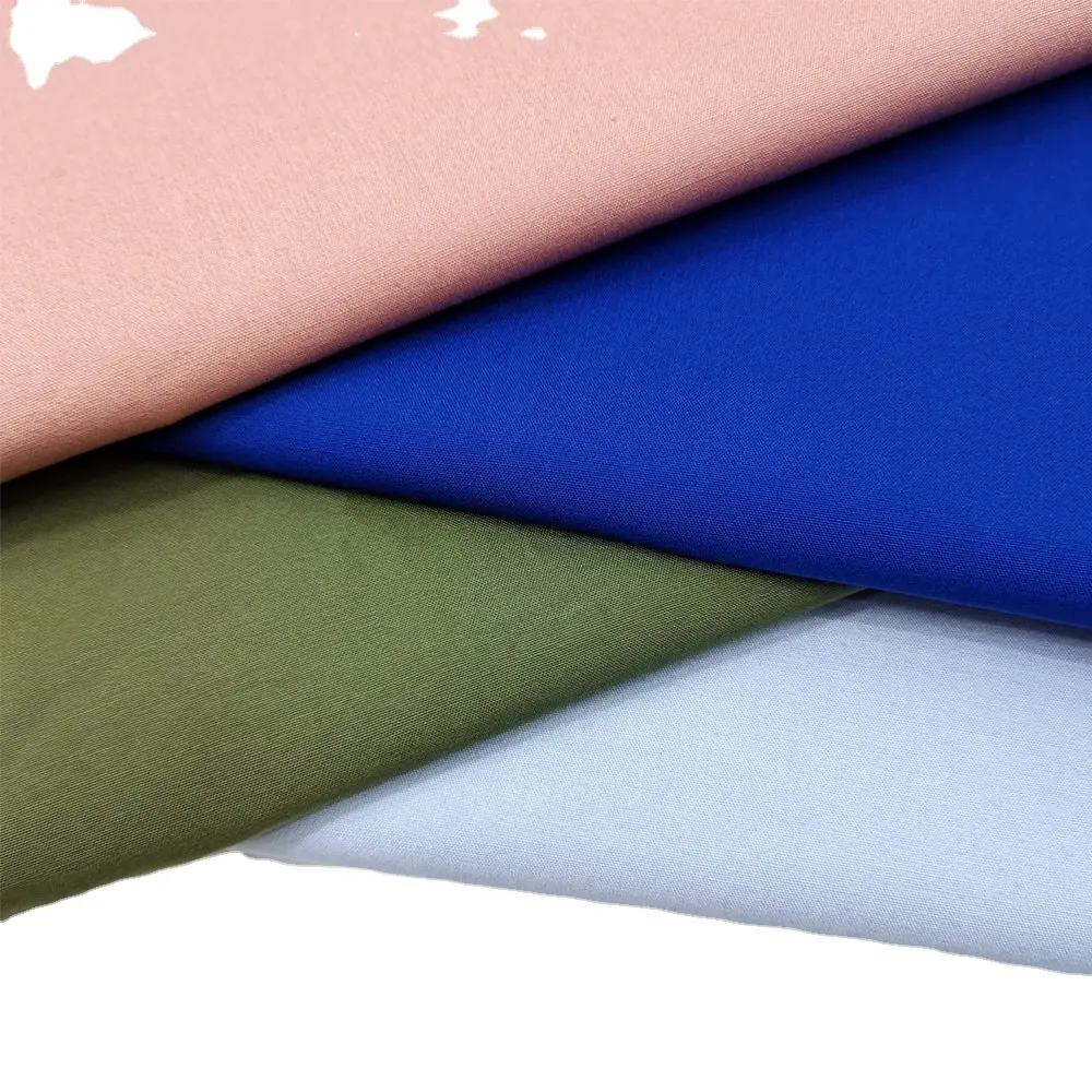 100% cotton silk feeling/tencl feeling shirt fabric poplin fabric