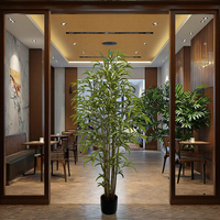 Plante Artificielle en Gros, Bambou Haute Simulation en Plastique, pour Intérieur et Extérieur, en Pot, Décoration Maison et Jardin, Durable, Écologique, Direct Usine