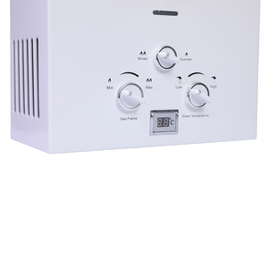 <span class=keywords><strong>Calentador</strong></span> de Agua a Gas Portátil de <span class=keywords><strong>10</strong></span> <span class=keywords><strong>Litros</strong></span>, 20KW, <span class=keywords><strong>Calentador</strong></span> Solar de Agua con Carcasa de Acero para Uso en Exteriores - Product Image 6